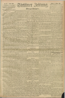 Stettiner Zeitung. 1893, Nr. 57 (3 Februar) - Morgen-Ausgabe