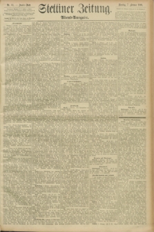 Stettiner Zeitung. 1893, Nr. 64 (7 Februar) - Abend-Ausgabe