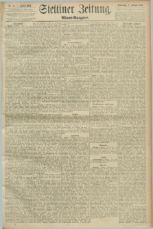 Stettiner Zeitung. 1893, Nr. 68 (9 Februar) - Abend-Ausgabe