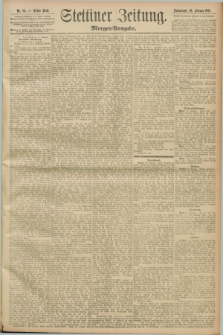 Stettiner Zeitung. 1893, Nr. 83 (18 Februar) - Morgen-Ausgabe