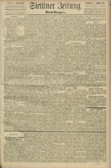 Stettiner Zeitung. 1893, Nr. 84 (18 Februar) - Abend-Ausgabe