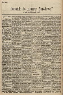 Gazeta Narodowa. 1897, nr 331