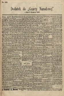 Gazeta Narodowa. 1897, nr 338