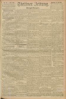 Stettiner Zeitung. 1893, Nr. 183 (20 April) - Morgen-Ausgabe