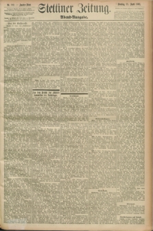 Stettiner Zeitung. 1893, Nr. 192 (25 April) - Abend-Ausgabe