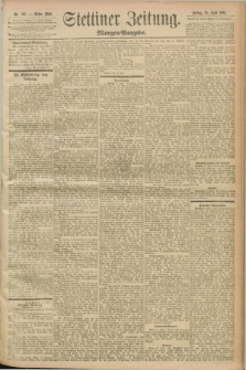 Stettiner Zeitung. 1893, Nr. 197 (28 April) - Morgen-Ausgabe