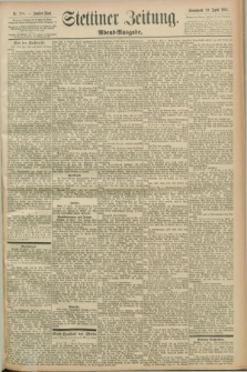 Stettiner Zeitung. 1893, Nr. 200 (29 April) - Abend-Ausgabe