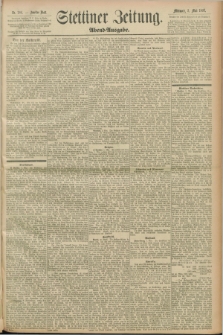 Stettiner Zeitung. 1893, Nr. 206 (3 Mai) - Abend-Ausgabe