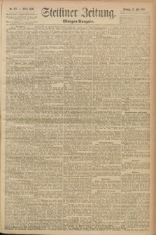 Stettiner Zeitung. 1893, Nr. 223 (14 Mai) - Morgen-Ausgabe