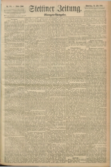 Stettiner Zeitung. 1893, Nr. 229 (18 Mai) - Morgen-Ausgabe