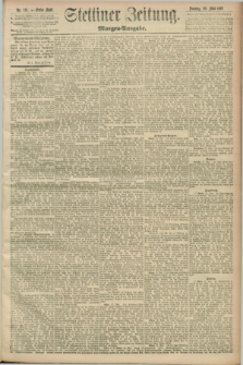 Stettiner Zeitung. 1893, Nr. 245 (28 Mai) - Morgen-Ausgabe