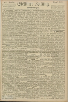Stettiner Zeitung. 1893, Nr. 250 (31 Mai) - Abend-Ausgabe