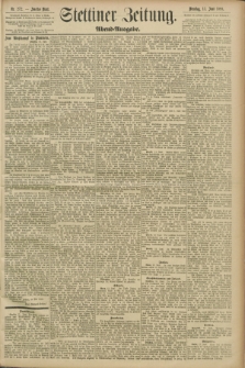 Stettiner Zeitung. 1893, Nr. 272 (13 Juni) - Abend-Ausgabe