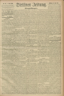 Stettiner Zeitung. 1893, Nr. 273 (14 Juni) - Morgen-Ausgabe