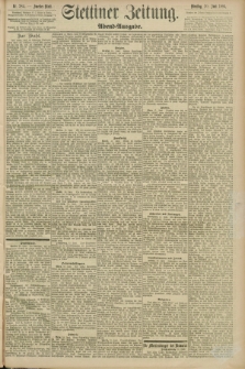 Stettiner Zeitung. 1893, Nr. 284 (20 Juni) - Abend-Ausgabe