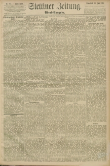 Stettiner Zeitung. 1893, Nr. 292 (24 Juni) - Abend-Ausgabe
