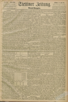 Stettiner Zeitung. 1893, Nr. 298 (28 Juni) - Abend-Ausgabe