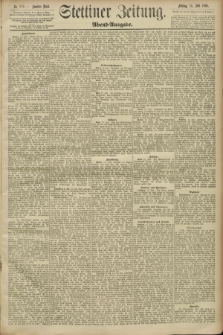Stettiner Zeitung. 1893, Nr. 326 (14 Juli) - Abend-Ausgabe