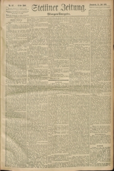 Stettiner Zeitung. 1893, Nr. 327 (15 Juli) - Morgen-Ausgabe