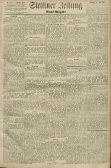 Stettiner Zeitung. 1893, Nr. 332 (18 Juli) - Abend-Ausgabe