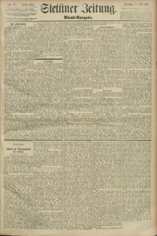 Stettiner Zeitung. 1893, Nr. 336 (20 Juli) - Abend-Ausgabe