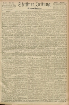 Stettiner Zeitung. 1893, Nr. 359 (3 August) - Morgen-Ausgabe