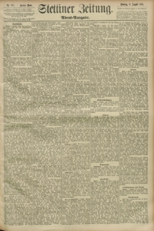 Stettiner Zeitung. 1893, Nr. 368 (8 August) - Abend-Ausgabe