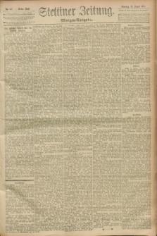 Stettiner Zeitung. 1893, Nr. 377 (13 August) - Morgen-Ausgabe