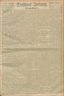 Stettiner Zeitung. 1893, Nr. 383 (17 August) - Morgen-Ausgabe