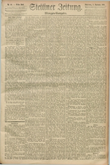 Stettiner Zeitung. 1893, Nr. 411 (2 September) - Morgen-Ausgabe