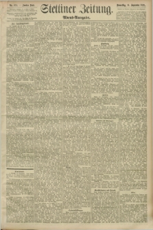 Stettiner Zeitung. 1893, Nr. 432 (14 September) - Abend-Ausgabe