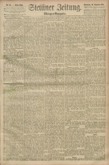 Stettiner Zeitung. 1893, Nr. 459 (30 September) - Morgen-Ausgabe