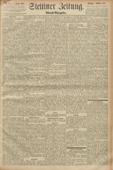 Stettiner Zeitung. 1893, Nr. 464 (3 Oktober) - Abend-Ausgabe