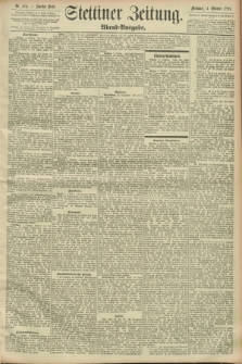 Stettiner Zeitung. 1893, Nr. 466 (4 Oktober) - Abend-Ausgabe
