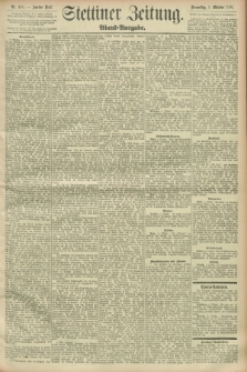 Stettiner Zeitung. 1893, Nr. 468 (5 Oktober) - Abend-Ausgabe