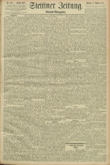 Stettiner Zeitung. 1893, Nr. 488 (17 Oktober) - Abend-Ausgabe