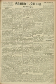 Stettiner Zeitung. 1893, Nr. 490 (18 Oktober) - Abend-Ausgabe