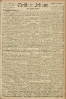 Stettiner Zeitung. 1893, Nr. 491 (19 Oktober) - Morgen-Ausgabe