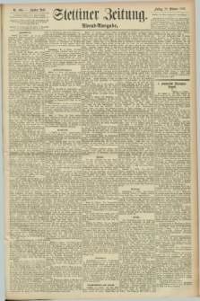 Stettiner Zeitung. 1893, Nr. 494 (20 Oktober) - Abend-Ausgabe