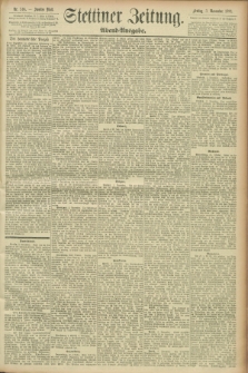 Stettiner Zeitung. 1893, Nr. 518 (3 November) - Abend-Ausgabe