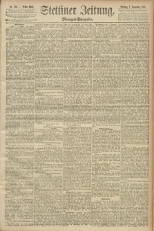 Stettiner Zeitung. 1893, Nr. 523 (7 November) - Morgen-Ausgabe