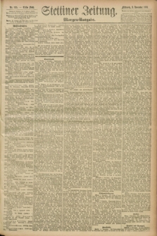 Stettiner Zeitung. 1893, Nr. 525 (8 November) - Morgen-Ausgabe