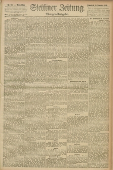Stettiner Zeitung. 1893, Nr. 531 (11 November) - Morgen-Ausgabe