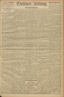 Stettiner Zeitung. 1893, Nr. 543 (18 November) - Morgen-Ausgabe