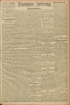 Stettiner Zeitung. 1893, Nr. 557 (28 November) - Morgen-Ausgabe