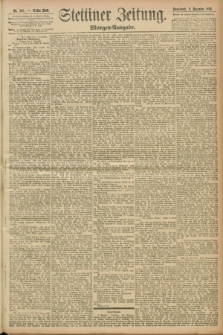 Stettiner Zeitung. 1893, Nr. 565 (2 Dezember) - Morgen-Ausgabe