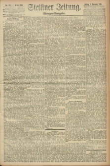 Stettiner Zeitung. 1893, Nr. 575 (8 Dezember) - Morgen-Ausgabe