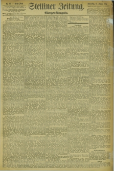 Stettiner Zeitung. 1894, Nr. 16 (11 Januar) - Morgen-Ausgabe