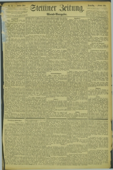 Stettiner Zeitung. 1894, Nr. 53 (1 Februar) - Abend-Ausgabe