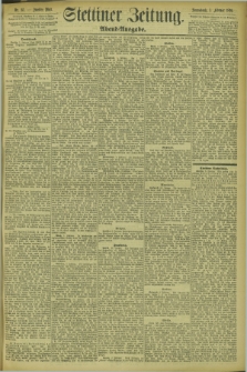 Stettiner Zeitung. 1894, Nr. 57 (3 Februar) - Abend-Ausgabe